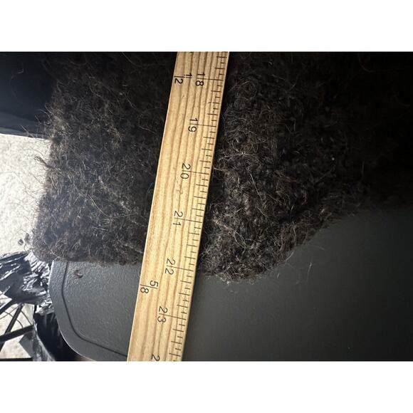 Tabask Medium Women ZIP Up Handmade Peruvian Alpaca Blend Sweater Cardigan 2-4 - Picture 6 of 9